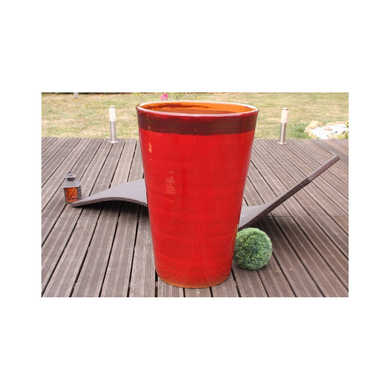 Vase géant grand pot XXL design extérieur intérieur Denver