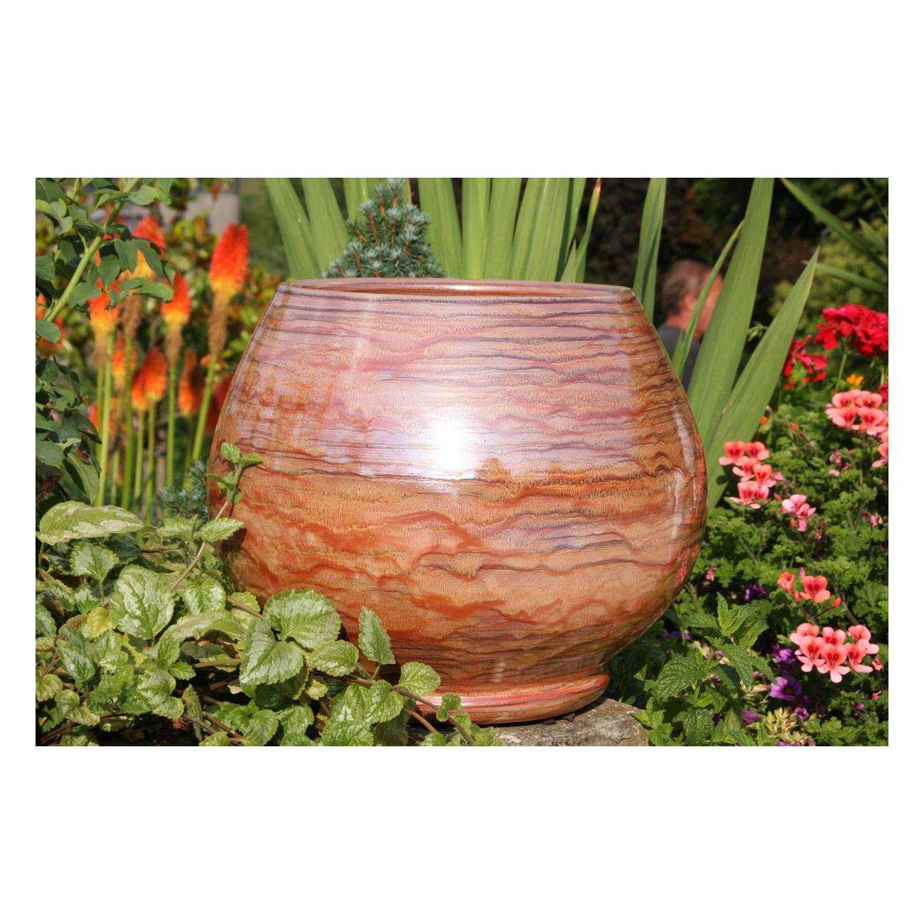 Pot Bahia Marron Bois de Rose