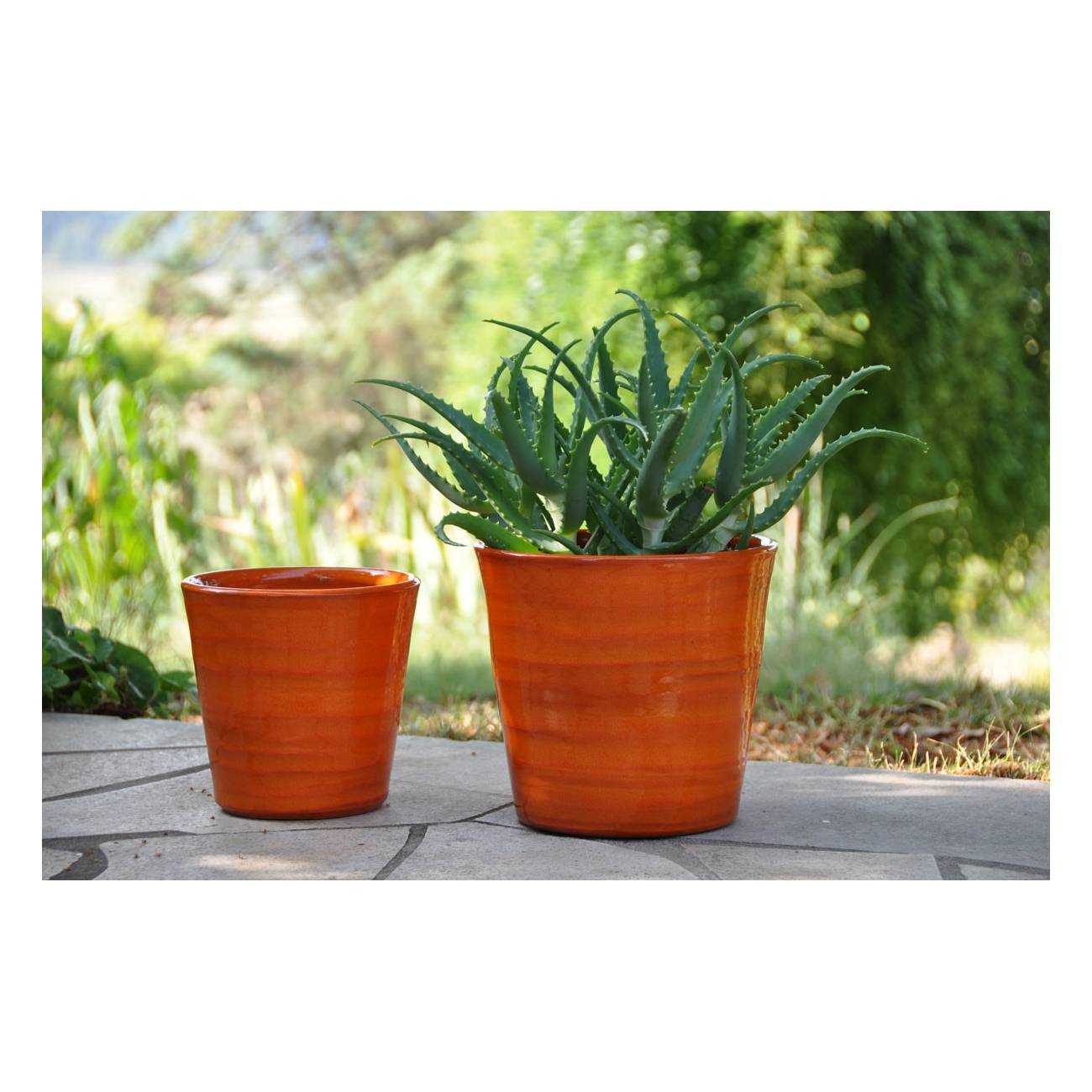 Vase Odyssée orange Pain d'Epices