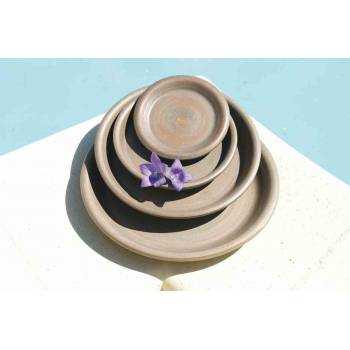 Soucoupe Galet Bleu D33