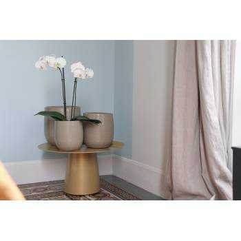Pot de fleurs Saint Tropez beige Mat'essence Organic