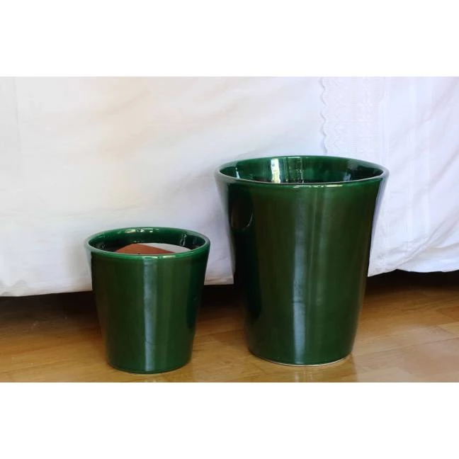 Vase artisanal Odyssée vert Jade
