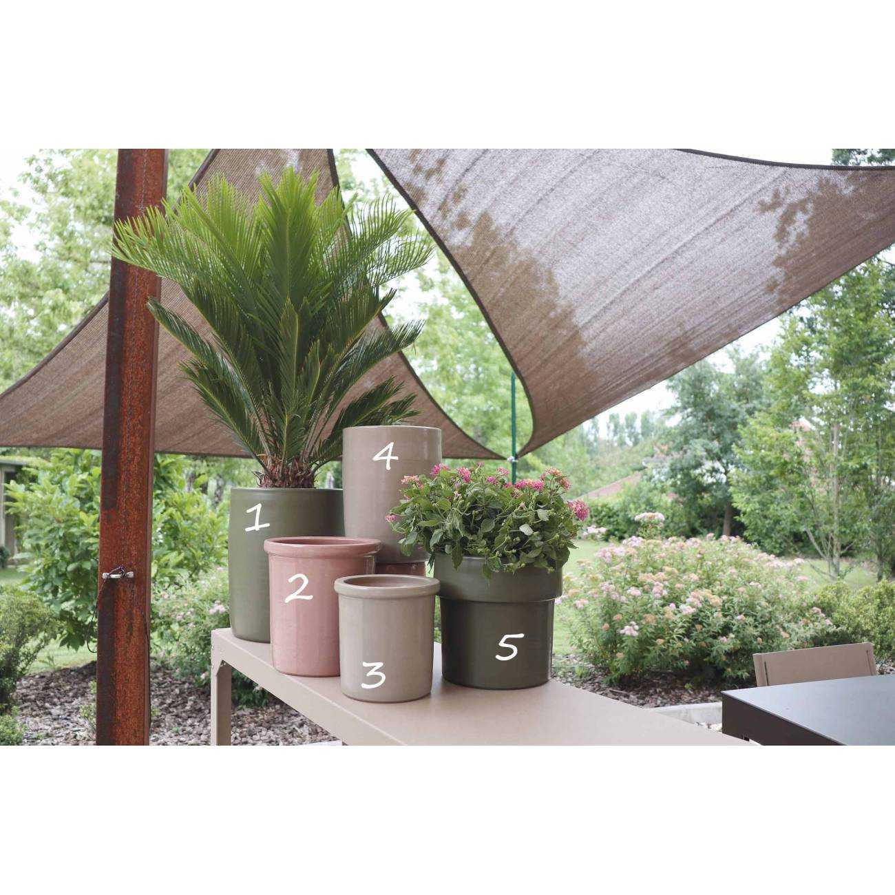 Pot déco Tub'Art Lisse Petit Mat'essence Pot déco Tub'Art Lisse Petit Mat'essence