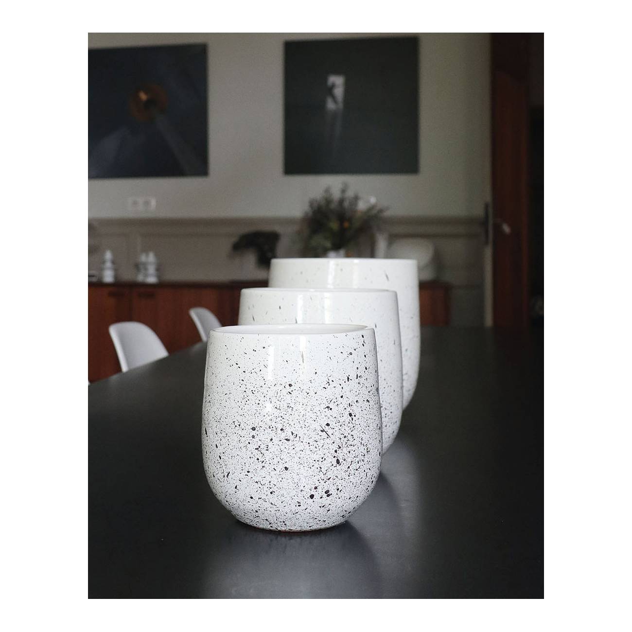 Pot de fleurs Saint Tropez Galaxy Blanc