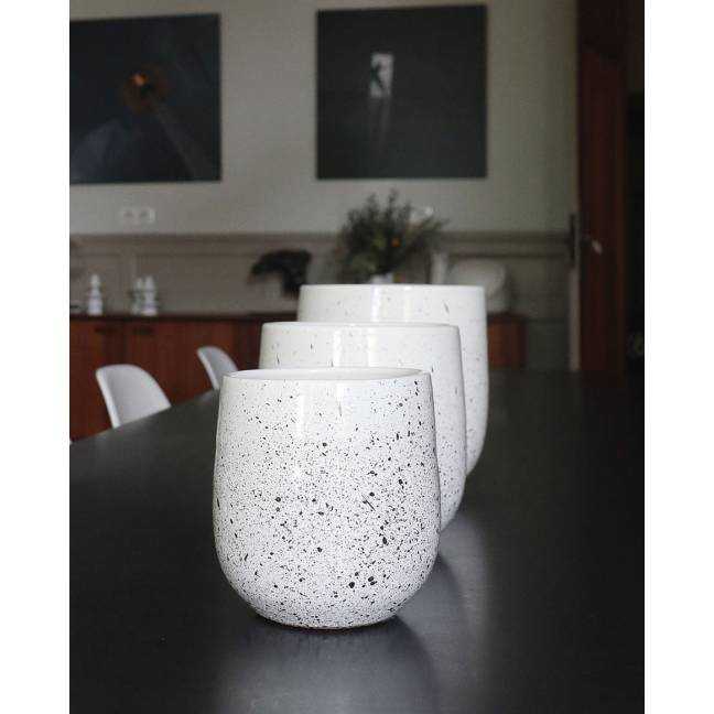 Pot de fleurs Saint Tropez Galaxy Blanc