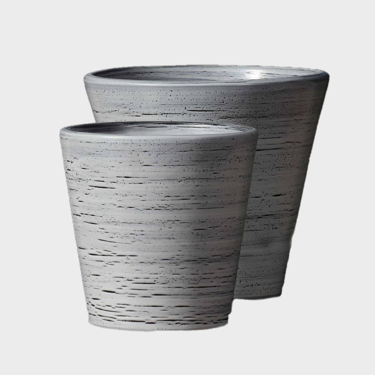 Vase droit Odyssée gris Graphique Vase droit Odyssée gris Graphique