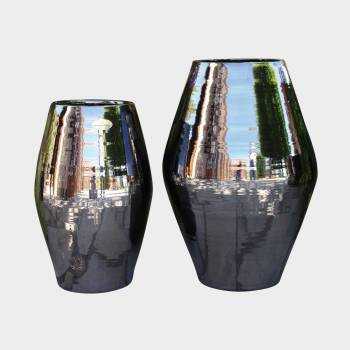 Grand pot XXL design forme toupie Dubaï