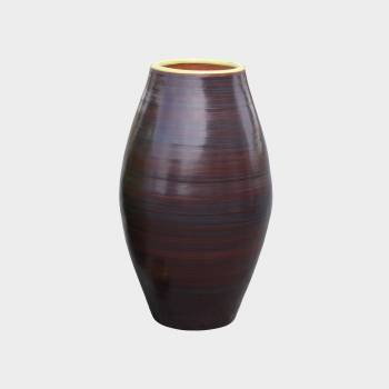 Grand pot XXL design forme toupie Dubaï