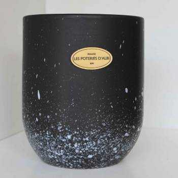 Pot de fleurs Saint Tropez Galaxy Noir