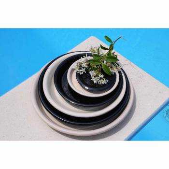 Soucoupe Yin Yang D18