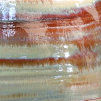 Vase droit artisanal cylindrique col évasé Moreï Crème Noisette