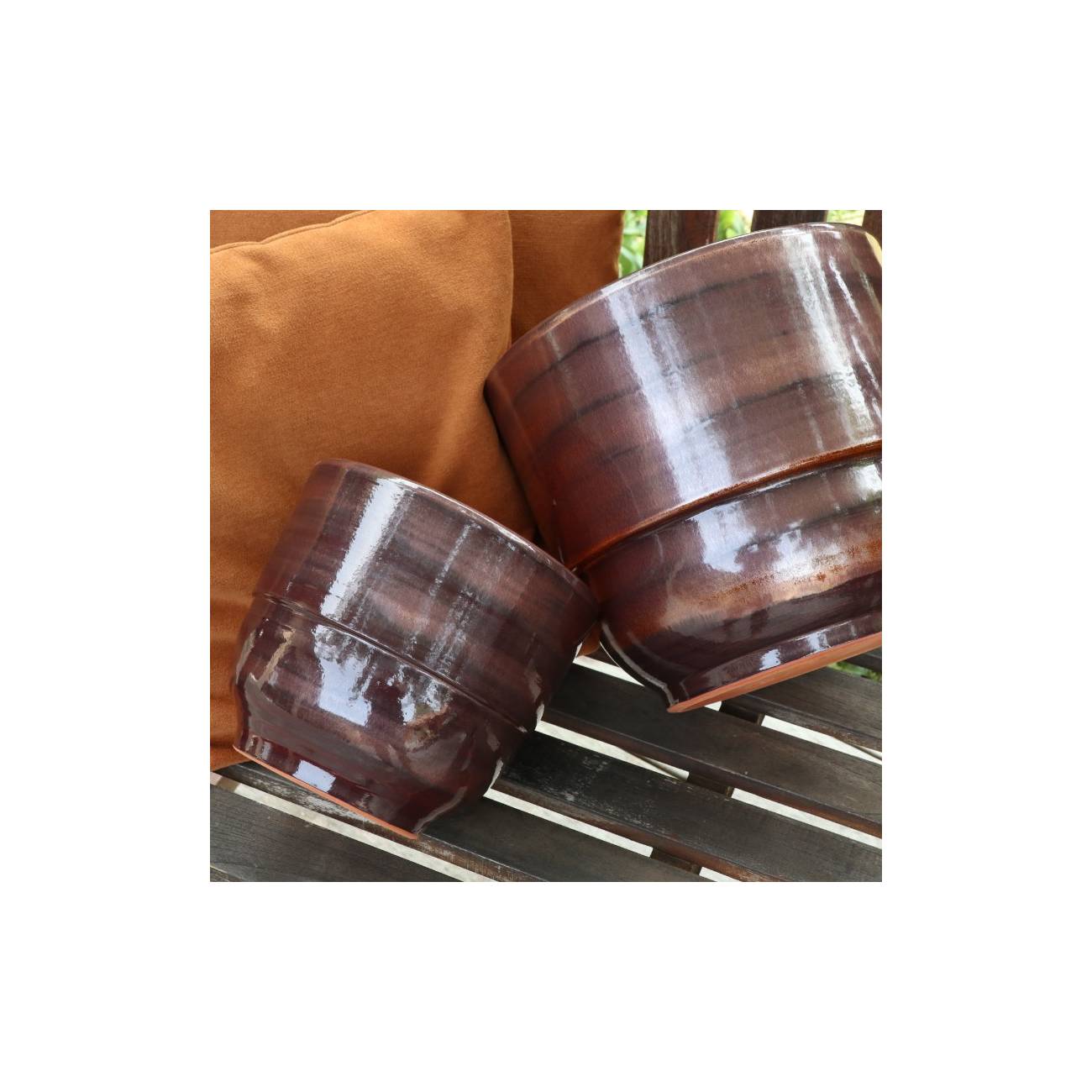 Vase Rebord Châtaigne