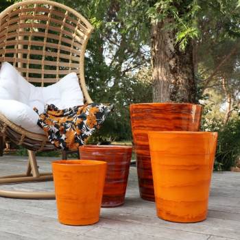 Grand Pot Haut et Droit Sydney Savane