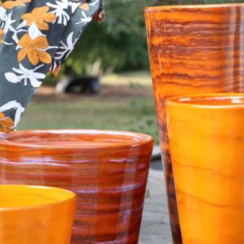 Grand Pot Haut et Droit Sydney Savane