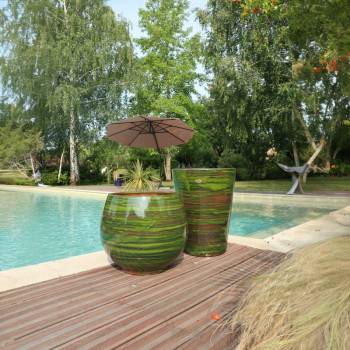 Grand Pot Haut et Droit Sydney Forêt