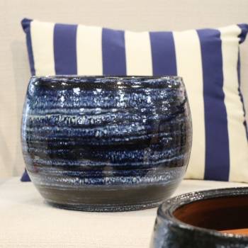 Pot rond à double rebord Le Liseré Nuit Etoilée