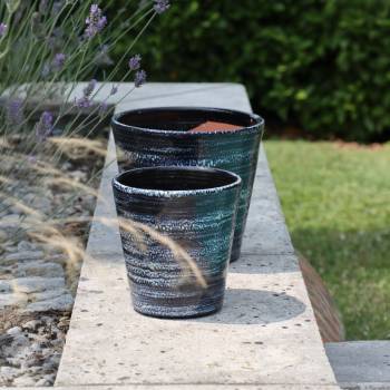 Pot droit en forme de V Odyssée Nuit Etoilée