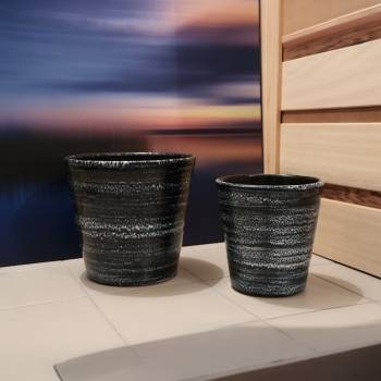 Pot droit en forme de V Odyssée Nuit Etoilée