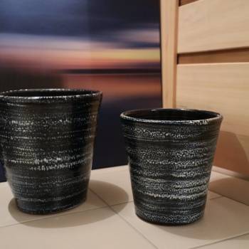 Pot droit en forme de V Odyssée Nuit Etoilée