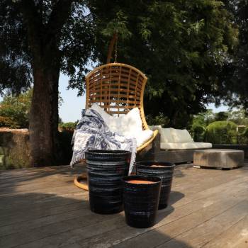 Grand Pot Haut et Droit Sydney Nuit Etoilée