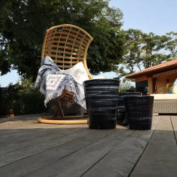 Grand Pot Haut et Droit Sydney Nuit Etoilée