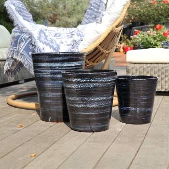 Grand Pot Haut et Droit Sydney Nuit Etoilée