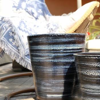 Grand Pot Haut et Droit Sydney Nuit Etoilée