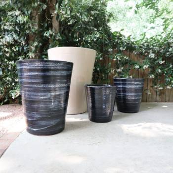 Grand Pot Haut et Droit Sydney Nuit Etoilée