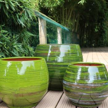 Pot rond large et profond...