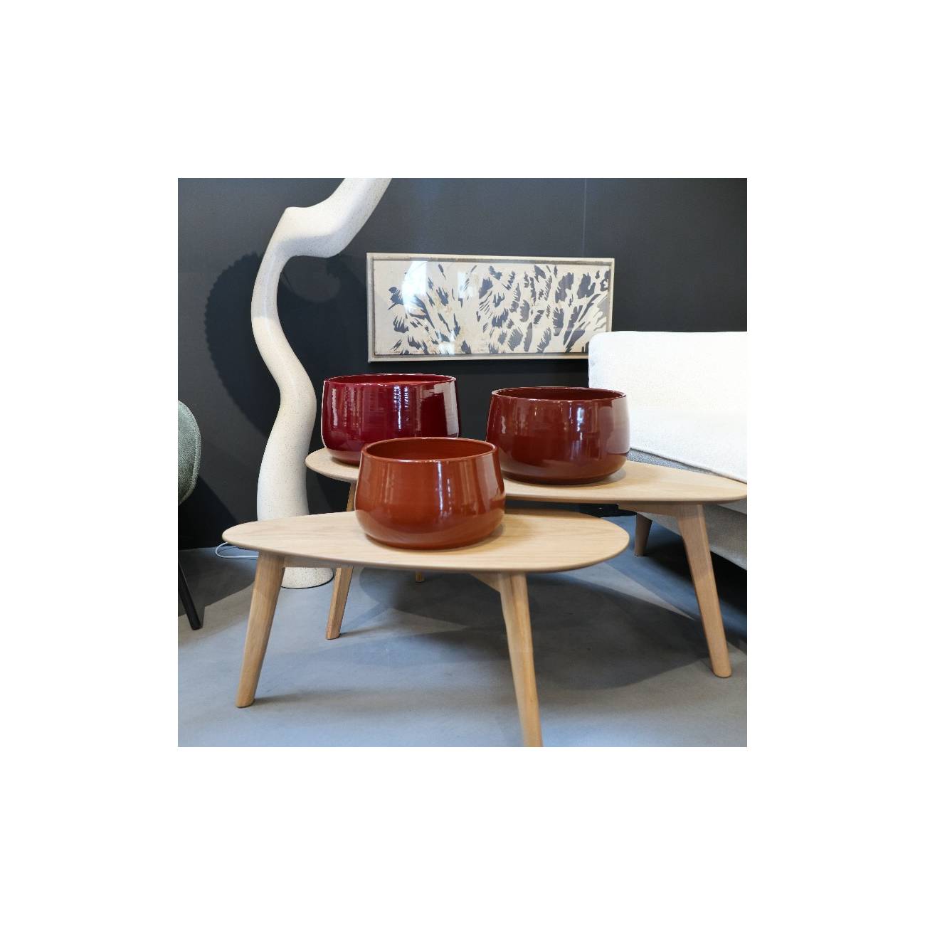 Coupe ronde Refuge Chocolats & Cerise noire