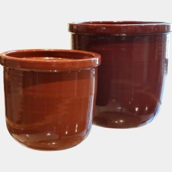 Pot droit avec rebord fin Flacon Chocolats & Cerise noire
