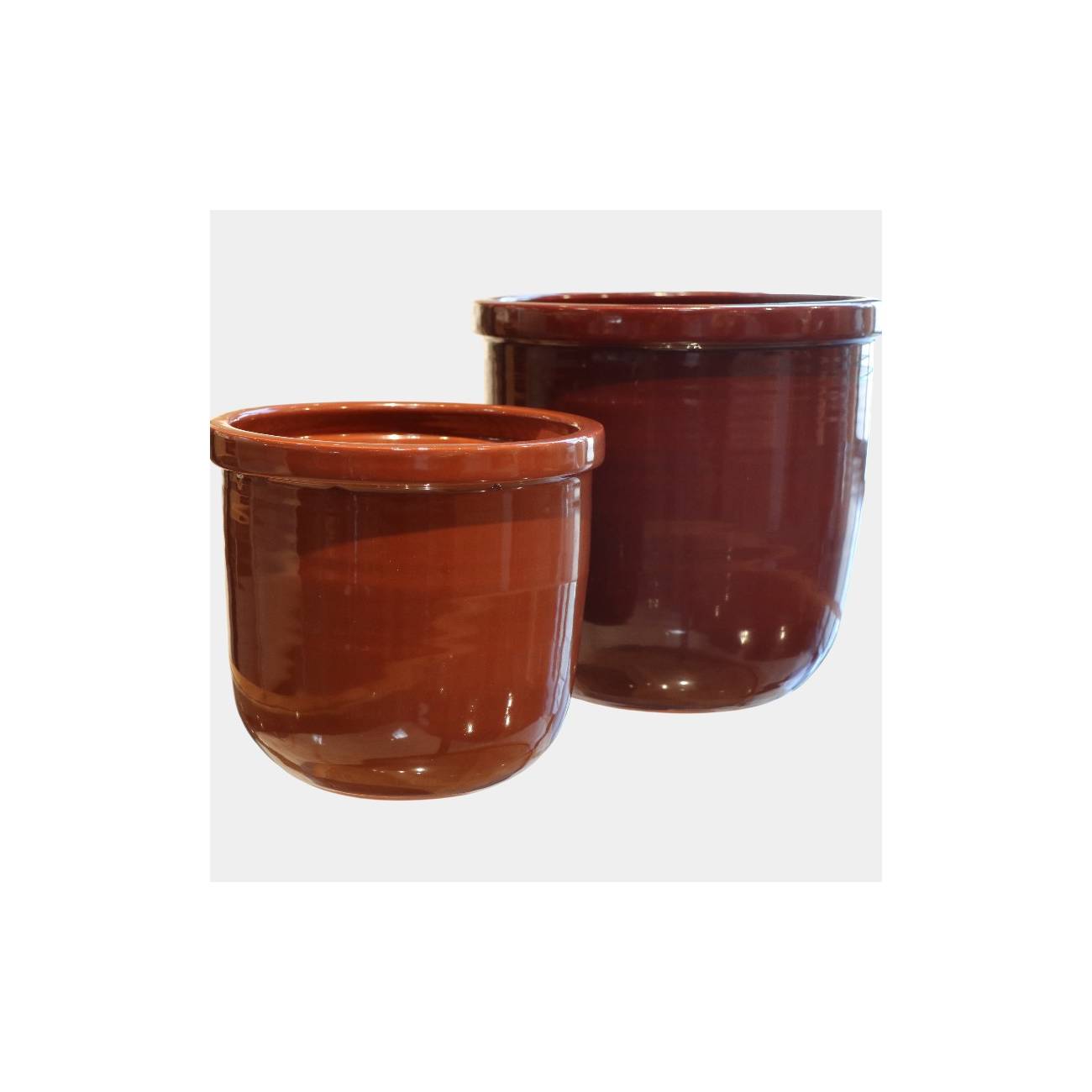 Pot droit avec rebord fin Flacon Chocolats & Cerise noire