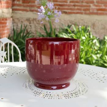 Pot droit sur pied Bouquet Chocolats & Cerise noire