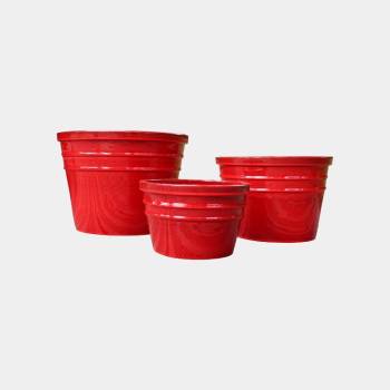 Vase droit Elixir rouge Coquelicot
