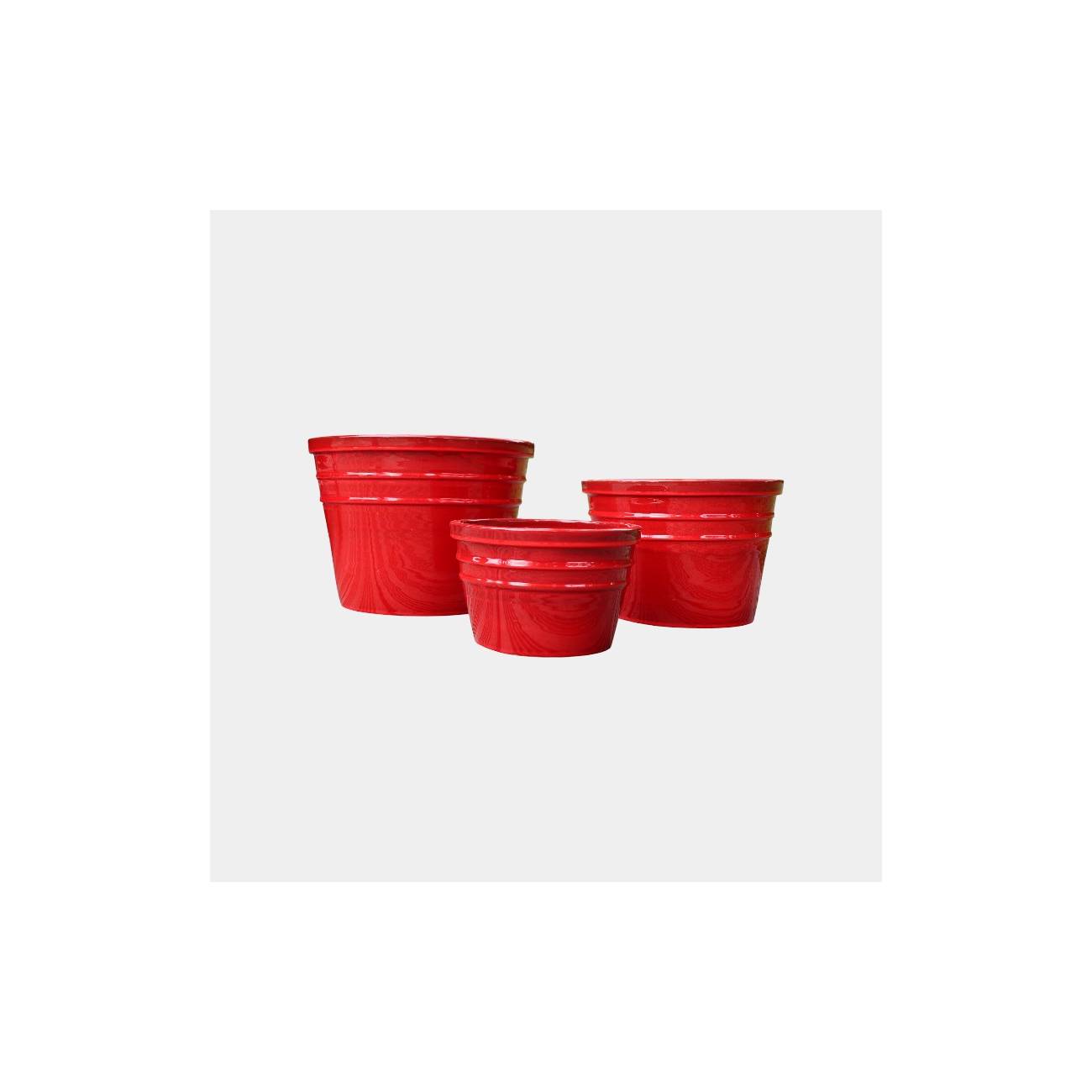 Vase droit Elixir rouge Coquelicot