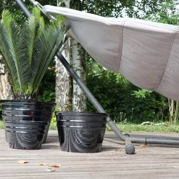 Vase droit Elixir Métal
