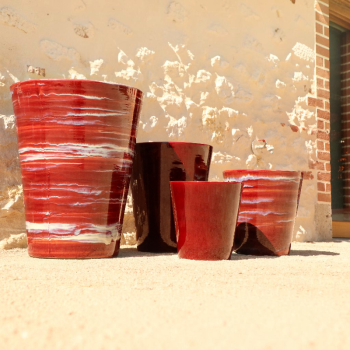 Grand Pot Haut et Droit -...
