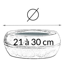 21 à 30 cm